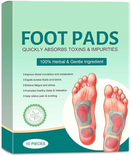 🌿 Herbal Detox Foot Patch | Overnight Foot Care for Men & Women