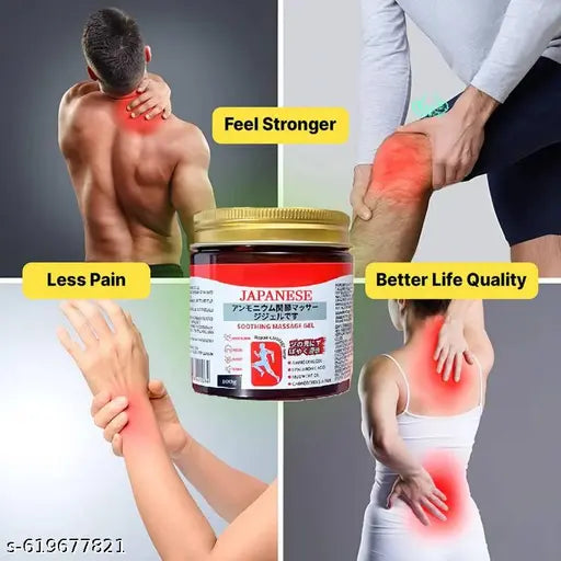 ✨ Japanese PainGo™ Herbal Cooling Massage Gel (Pack of 2)